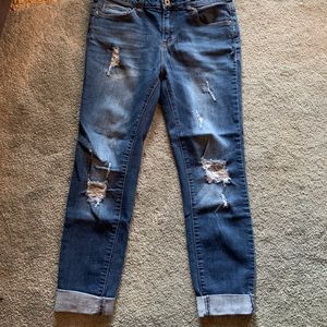 S.O.N.G Perfect  High Rise Blue Jeans